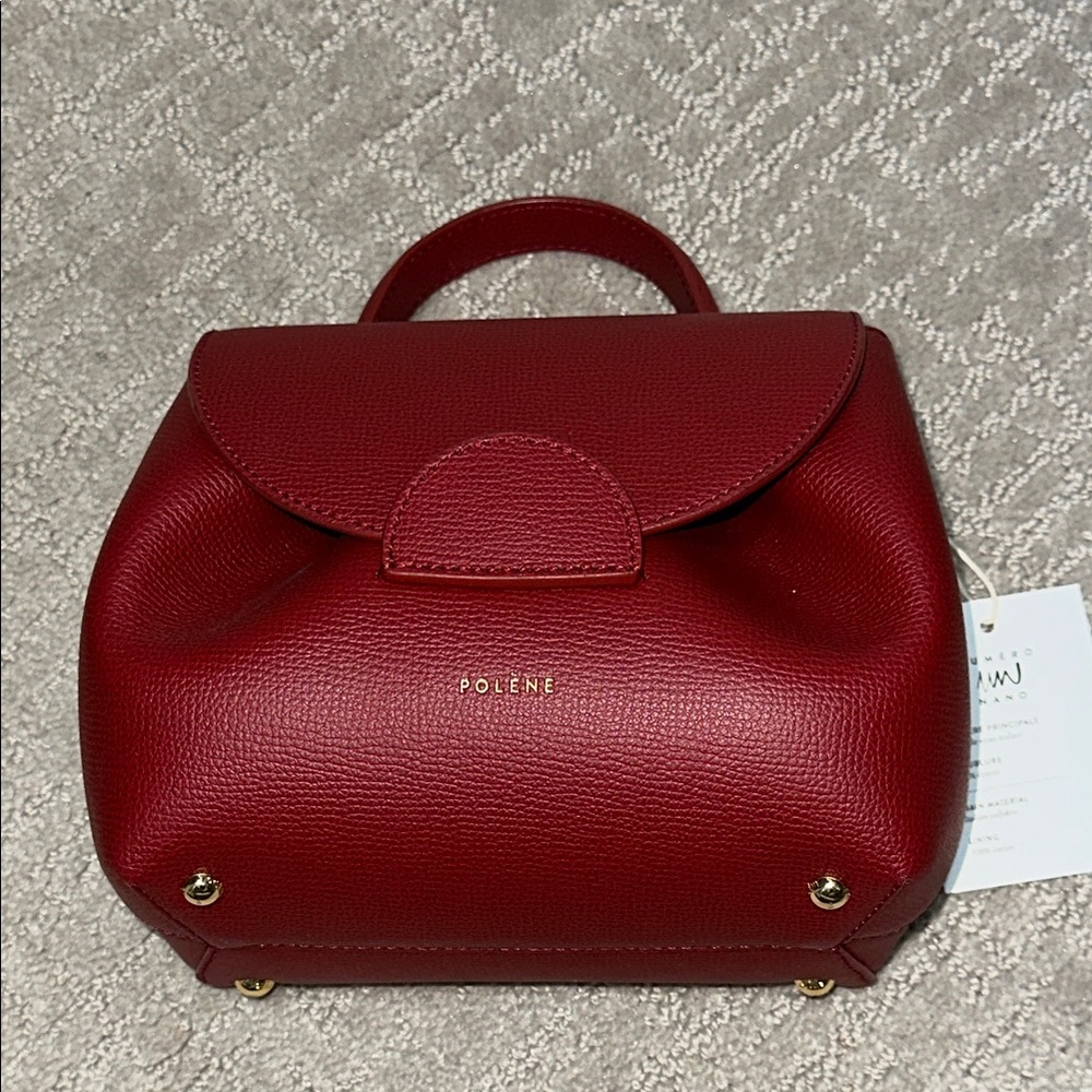 Polene NWT Numero Un Nano Deep Red